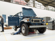 The FJ Company 1967 Toyota Land Cruiser FJ45-26152 Blue